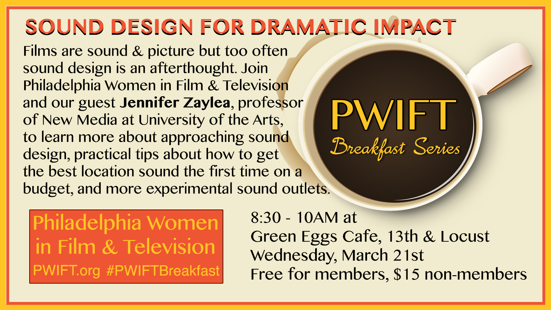 CANCELLED (Due to weather) PWIFT Breakfast Series — Sound Design – Greater ...1920 x 1080